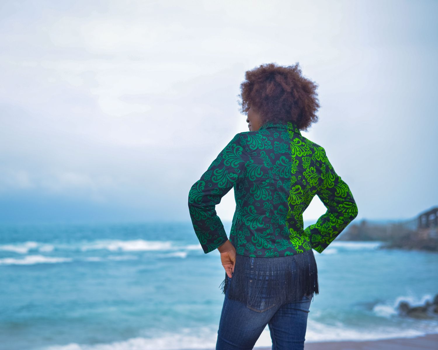 Veste Jada à franges