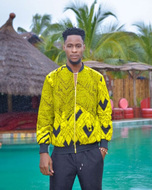 Veste Bombers Lumière Jaune