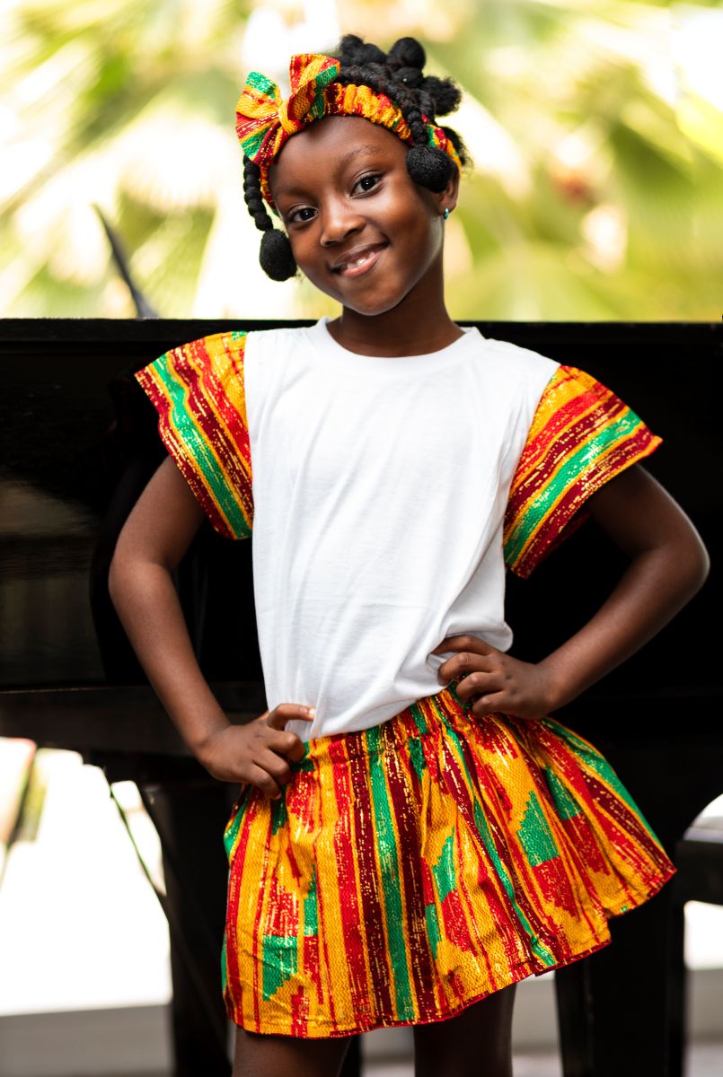 Ensemble jupe kente