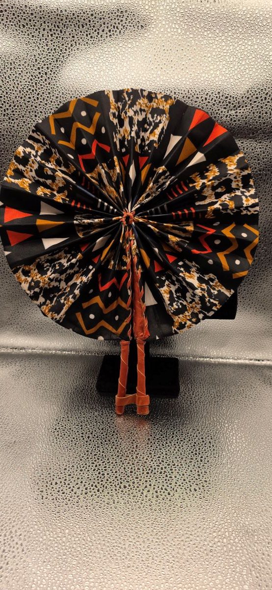 Éventail Royal Kente – Image 3