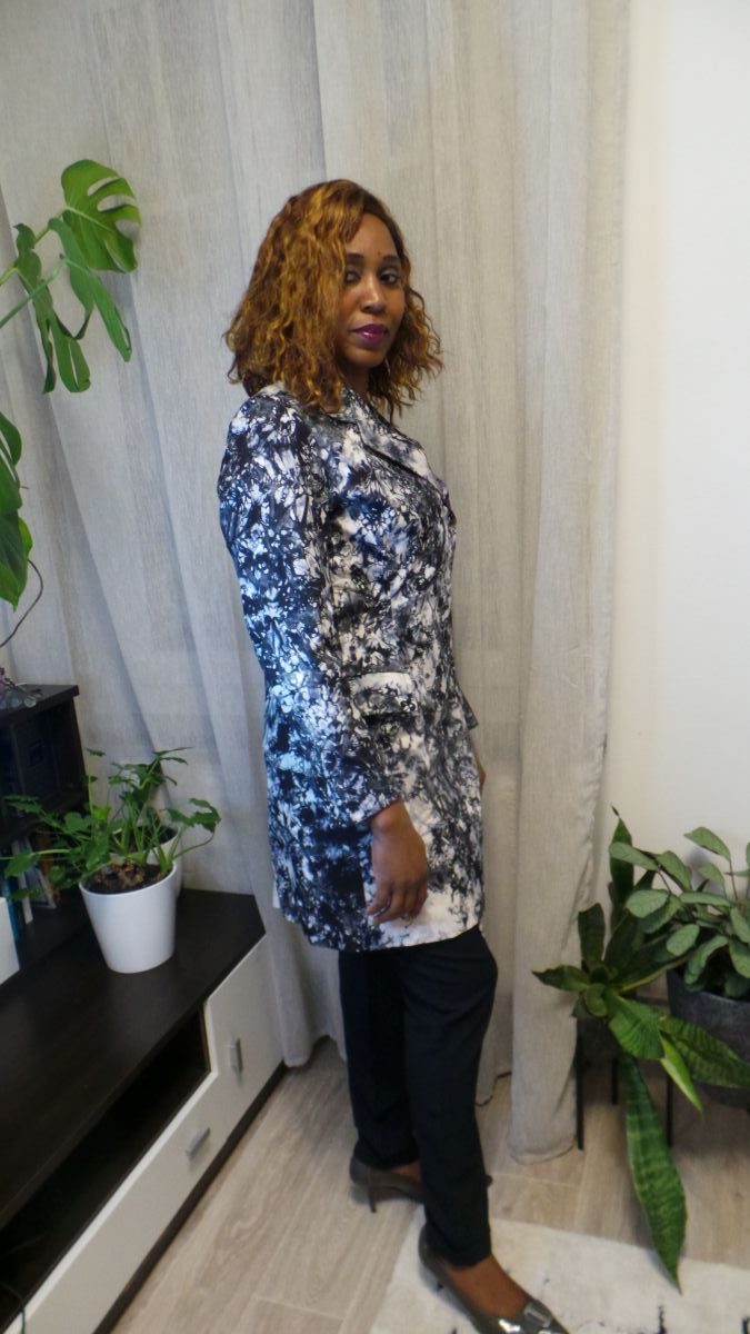 Manteau Tie and dye Blackyork