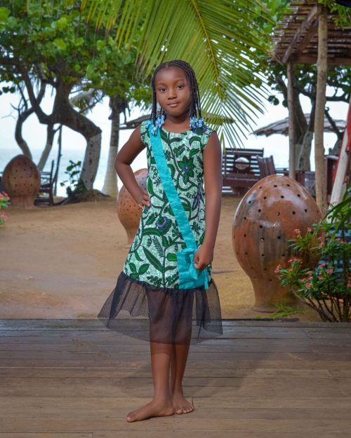 Robe Green Elégance