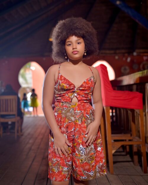 Combi short Eclat d'Hibiscus