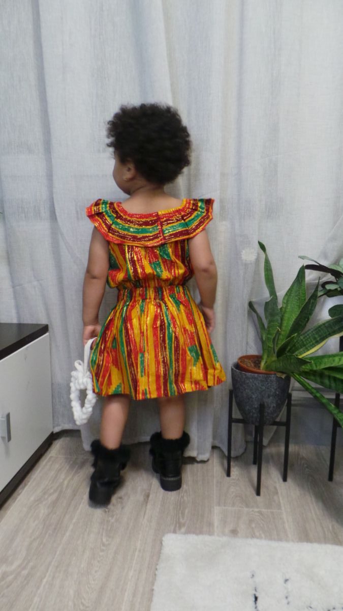 Ensemble Kente enfant
