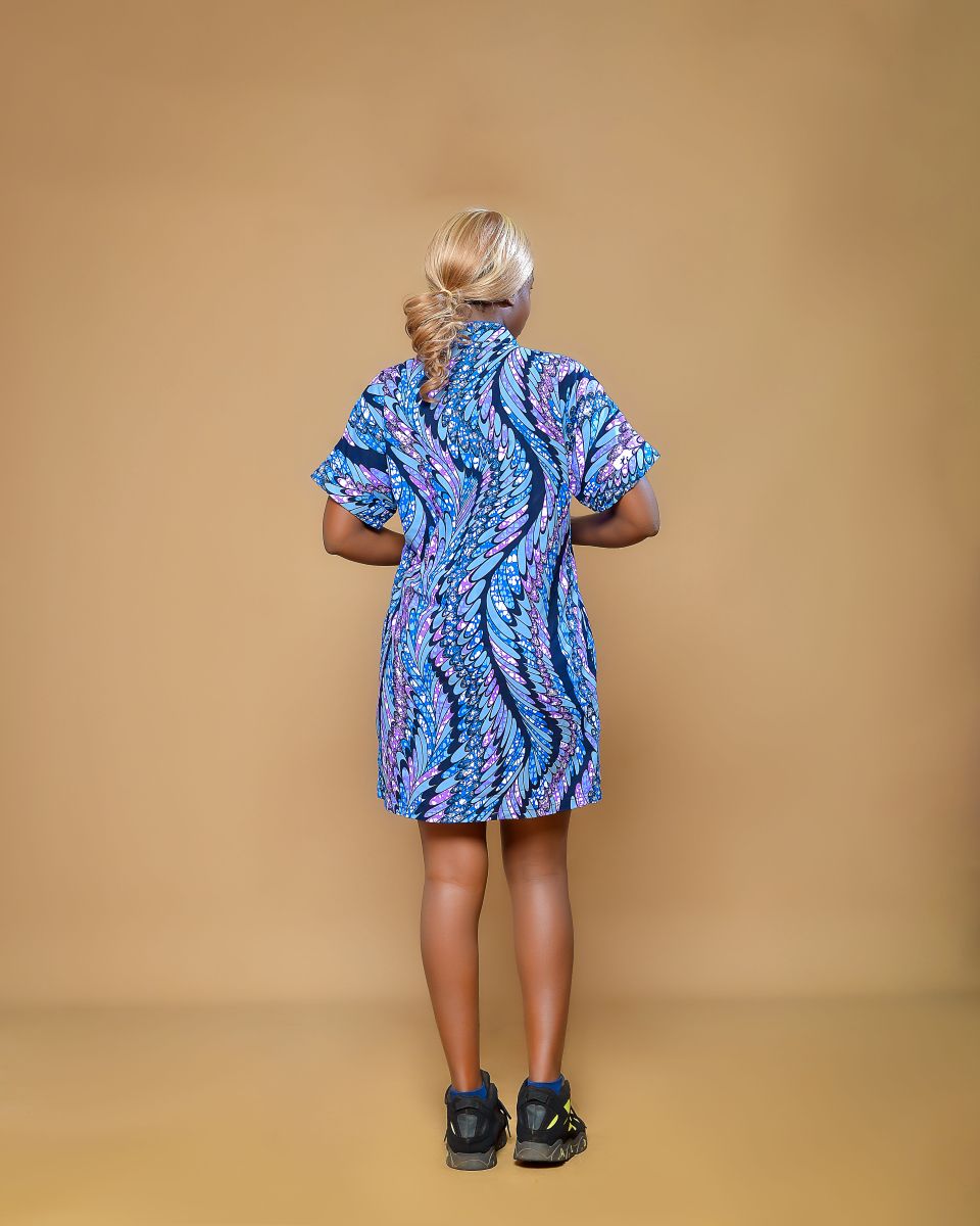 Vestido Maravilla de África verde (Copie) (Copie) - Imagen 3